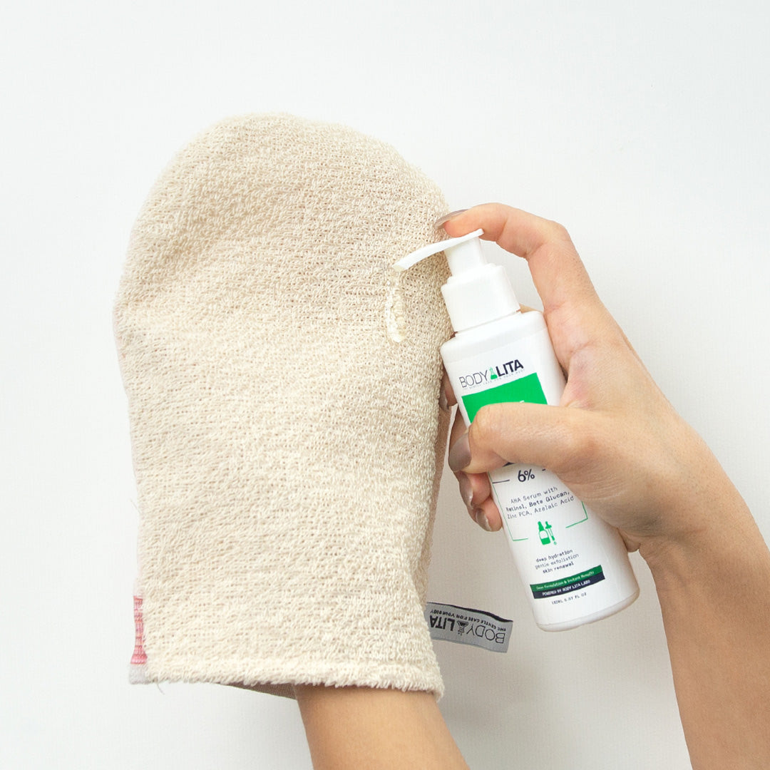 BodyLita Çift Taraflı Banyo Kesesi