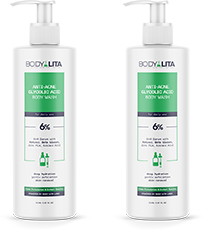 BodyLita Glycolic Acid ve %6 Serum İçerikli Duş Jeli ys-bodylita-antiacne