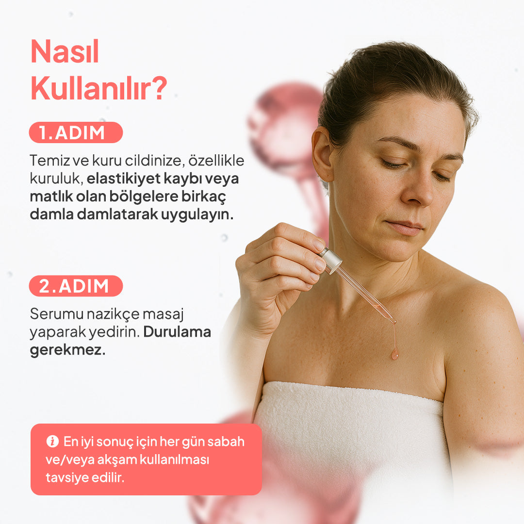 BodyLita Collagen ve %5 Aktif Serum İçerikli Vücut Serumu 
