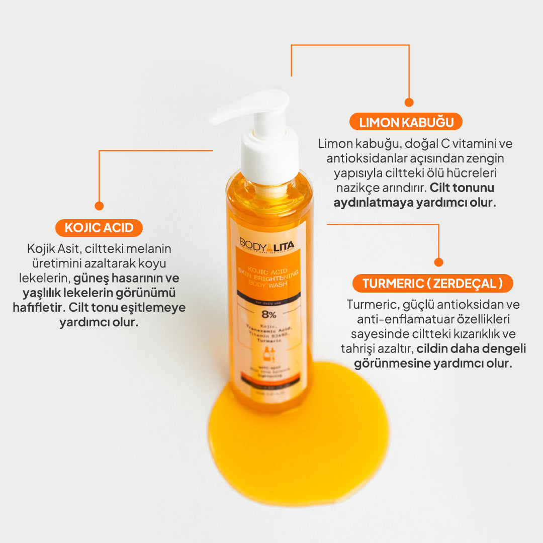 Kojic Acid Kararma Giderici Duş Jeli