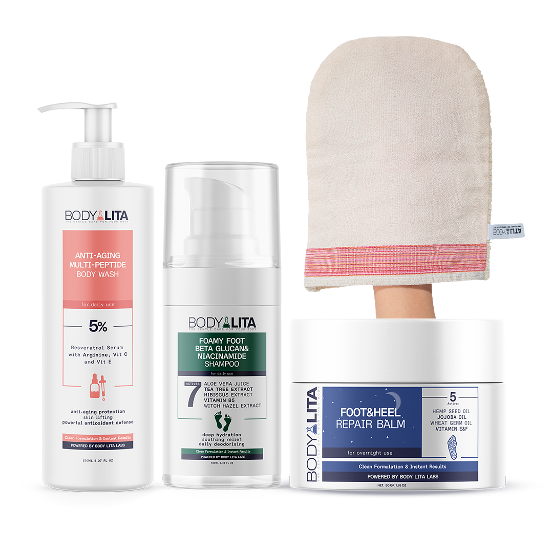BodyLita Vücut ve Ayak Bakım Rutini