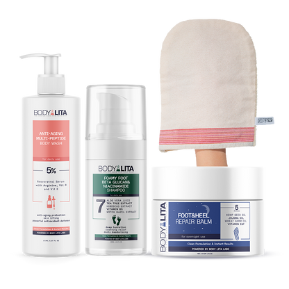 BodyLita Vücut ve Ayak Bakım Rutini